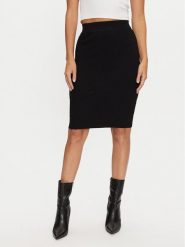 Guess Spódnica ołówkowa Isabella W4BD52 Z3HP2 Czarny Slim Fit. Czarne spódnice damskie Guess, xl, z aplikacjami, z wiskozy, ołówkowe. Za 199.99 zł.