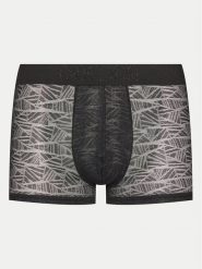 HOM Bokserki 402866 Czarny. Czarne bokserki męskie HOM, bez wzorów, z materiału. Za 109.99 zł.