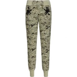 Spodnie AERONAUTICA MILITARE. Szare spodnie dresowe damskie Aeronautica Militare, bez wzorów, z dresówki. W wyprzedaży za 388.00 zł.