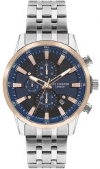 Zegarek Lee Cooper Lee Cooper LC07592.590 Zegarek męski 44 mm. Zegarki męskie Lee Cooper, bez wzorów. Za 238.99 zł.