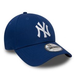 Czapka z daszkiem New Era MLB New York Yankees. Białe czapki damskie New Era, bez wzorów, z bawełny, biznesowe. Za 160.50 zł.