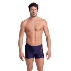 Kąpielówki bokserki męskie sportowe spodenki na basen Arena Dive Short. Brązowe kąpielówki męskie ARENA, m, bez wzorów. Za 99.99 zł.