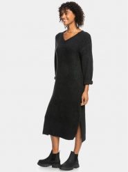 Roxy Sukienka dzianinowa Winter Escape Ktdr ERJKD03449 Szary Regular Fit. Szare sukienki damskie Roxy, xl, bez wzorów, z dzianiny, bez kołnierzyka, bez ramiączek. Za 219.99 zł.