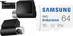 Wideorejestrator 70mai Wideorejestrator 70mai A510 + kamera tylna RC11 + Karta Samsung PRO Endurance 2022 MicroSDXC 64 GB Class. Wideorejestratory 70mai. Za 699.00 zł.