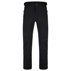 Męskie spodnie softshellowe Loap Lupic Czarne 2xl. Czarne spodnie sportowe męskie Givova, m, bez wzorów, z elastanu, do biegania. Za 319.99 zł.