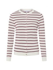 Brookshire Kardigan Kobiety Bawełna biały|różowy|wielokolorowy, L. Białe kardigany damskie brookshire, l, bez wzorów, z bawełny, bez kołnierzyka. Za 89.95 zł.