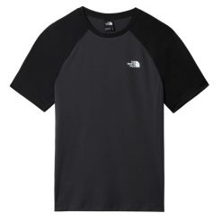 Koszulka Sportowa The North Face Tanken Raglan. Czarne koszulki sportowe męskie The North Face, m, bez wzorów, bez ramiączek, do koszykówki. Za 133.99 zł.