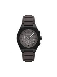 Armani Exchange Zegarek Sync AX4191 Czarny. Czarne, analogowe zegarki męskie Armani Exchange, bez wzorów. Za 889.99 zł.