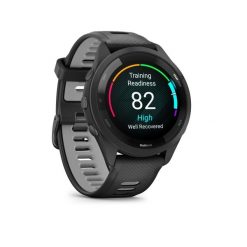Second Life - Zegarek Garmin Forerunner 265 - Stan Doskonały. Czarne zegarki męskie Garmin, bez wzorów, z materiału, szklane. Za 1,468.99 zł.