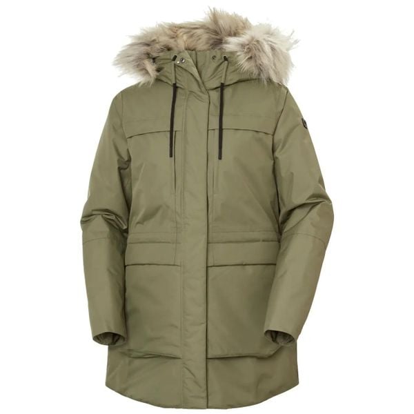 Parka dla kobiet Helly Hansen Coastal. Zielone parki damskie Helly Hansen, l, z aplikacjami, z futra, bez kaptura. Za 1,059.10 zł.