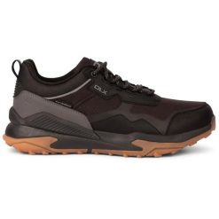 Buty trekkingowe DLX Elias. Czarne trekkingi męskie DLX, bez zapięcia. Za 474.65 zł.
