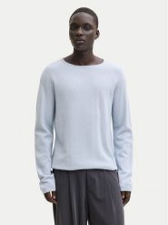 Jack & Jones Sweter Hill 12157321 Błękitny Regular Fit. Niebieskie swetry męskie Jack & Jones, m, bez wzorów, z bawełny, bez kołnierzyka, bez ramiączek. Za 179.99 zł.