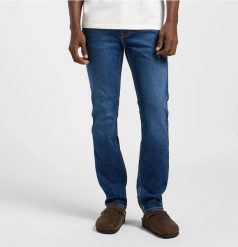 LEE MĘSKIE SPODNIE JEANSOWE LEE RIDER INDIGO STREET 112365757. Niebieskie jeansy męskie Lee, z jeansu, street. Za 219.99 zł.