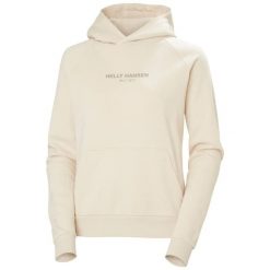 Bluza damska Helly Hansen Core. Białe bluzy damskie Helly Hansen, na lato, m, bez wzorów, z bawełny, eleganckie, bez ramiączek, bez kaptura. Za 346.95 zł.