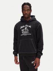Adidas Bluza Wabash JP4483 Czarny Loose Fit. Czarne bluzy męskie Adidas, l, bez wzorów, z bawełny, bez ramiączek, bez kaptura. W wyprzedaży za 239.99 zł.