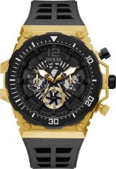 Zegarek Guess Zegarek męski Guess GW0325G1 czarny. Czarne zegarki męskie Guess, z aplikacjami. Za 694.07 zł.