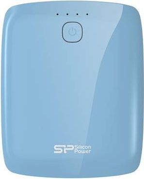 Powerbank Silicon Power 10400mAh Niebieski. Niebieskie powerbanki Silicon Power. Za 89.00 zł.