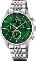 Zegarek Festina Zegarek męski Festina F20285-8 srebrny. Szare zegarki męskie Festina, bez wzorów, srebrne. Za 593.00 zł.