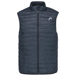 Kurtka puchowa bez rękawów Head Club Lightweight. Niebieskie kurtki męskie Head, m, bez wzorów, z puchu, sportowe, bez kaptura. W wyprzedaży za 387.00 zł.