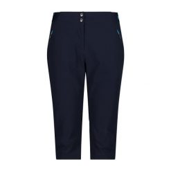 Spodnie damskie turystyczne CMP 3. Niebieskie spodnie materiałowe damskie CMP, na lato, bez wzorów, sportowe. Za 306.50 zł.