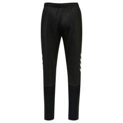 Spodnie dresowe piłkarskie męskie Hummel Core XK Training Poly Pants. Czarne spodnie sportowe męskie Hummel, m, bez wzorów, z dresówki, do piłki nożnej. Za 134.00 zł.