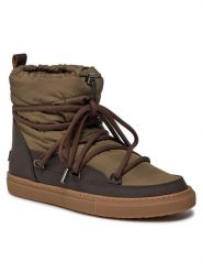 Inuikii Śniegowce Bomber 55102-100 Khaki. Brązowe buty zimowe męskie Inuikii, bez wzorów, z materiału, bez obcasa, bez zapięcia. Za 1,439.00 zł.