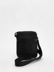 Saszetka crossbody - czarny. Czarne saszetki i nerki męskie Reserved, z materiału, małe. Za 99.99 zł.