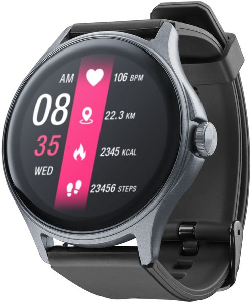 Smartwatch Cellular Line Cellularline Bluetooth Smartwatch ION PRO ROUND Black. Czarne zegarki smartwatch Cellular Line, bez wzorów. Za 190.71 zł.