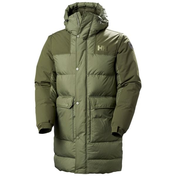 Kurtka puchowa Helly Hansen Escape Down. Zielone kurtki męskie Helly Hansen, m, bez wzorów, z materiału, eleganckie. Za 2,176.00 zł.