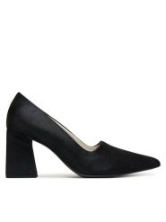 HÖGL Czółenka 0-187547-32000 Granatowy. Niebieskie czółenka damskie HÖGL, bez wzorów, ze skóry, bez obcasa, bez zapięcia. Za 699.99 zł.