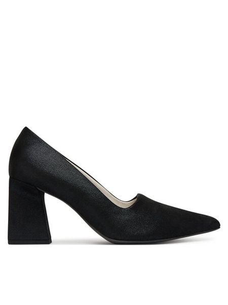 HÖGL Czółenka 0-187547-32000 Granatowy. Niebieskie czółenka damskie HÖGL, bez wzorów, ze skóry, bez obcasa, bez zapięcia. Za 489.99 zł.