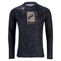 Koszulka z długim rękawem Kenny Prolight. Czarne bluzy męskie KENNY, bez wzorów, ze skóry, sportowe, bez ramiączek, bez kaptura. Za 277.50 zł.