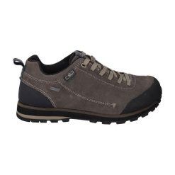 Niskie buty trekkingowe CMP Elettra WP. Brązowe trekkingi męskie CMP, z gumy, bez zapięcia. Za 409.99 zł.