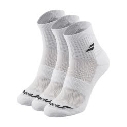 Skarpety Babolat Quarter 3. Białe skarpetki damskie BABOLAT, bez wzorów. Za 62.99 zł.