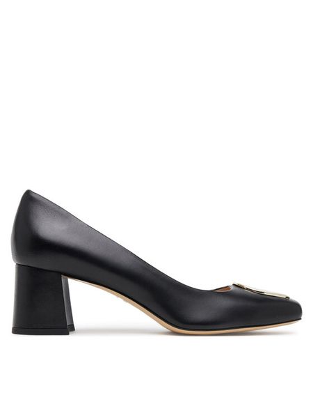 Aigner Półbuty Grazia 25D 1251140 Czarny. Czarne półbuty damskie Aigner, bez wzorów, ze skóry, bez obcasa, na obcasie, bez zapięcia. Za 829.99 zł.