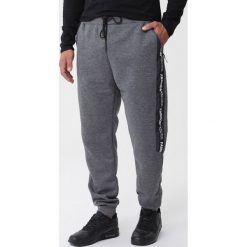 Szare Spodnie Ravenousness. Szare spodnie sportowe męskie Born2be, l, bez wzorów, z dzianiny, climacool (adidas). Za 49.99 zł.