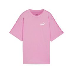 Puma Koszulka Ess Tape 67599449. Czerwone koszulki sportowe damskie Puma, s, bez wzorów, bez ramiączek. Za 87.99 zł.
