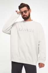 Bluza męska crewneck LANVIN. Bluzy męskie Lanvin, l, bez wzorów, bez ramiączek, bez kaptura. Za 2,499.00 zł.