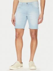 Blend Szorty jeansowe 20718125 Niebieski Regular Fit. Niebieskie szorty męskie Blend, bez wzorów, z bawełny. Za 119.99 zł.