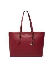 MICHAEL Michael Kors Torebka Quinn 30T5GQNT9L Bordowy. Czerwone shopperki damskie MICHAEL Michael Kors, bez wzorów, ze skóry, bez dodatków. Za 899.99 zł.