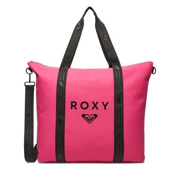 Torebka Roxy. Czerwone shopperki damskie Roxy, bez wzorów, bez dodatków. Za 159.99 zł.