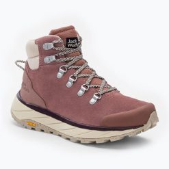 Buty damskie Jack Wolfskin Terraventure Urban Mid. Czerwone obuwie trekkingowe damskie Jack Wolfskin, bez zapięcia. Za 379.99 zł.
