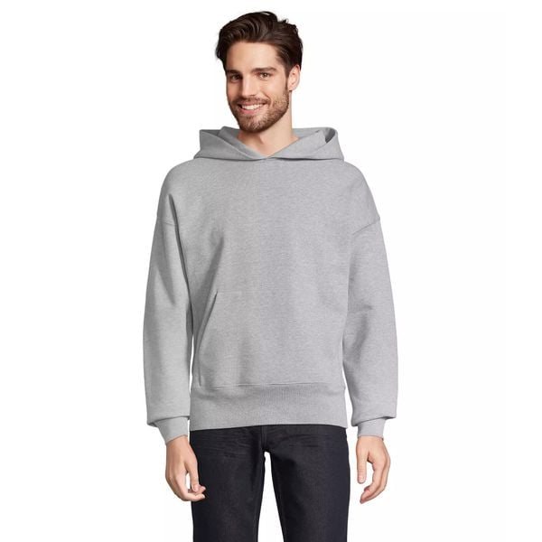Bluza z kapturem Sol's Origin. Szare bluzy damskie SOL'S, s, bez wzorów, z bawełny, bez ramiączek, z kapturem. Za 270.20 zł.