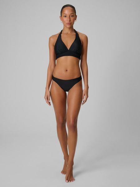 4F Dół od bikini damski - granatowy S. Czarne bikini 4F, bez wzorów. W wyprzedaży za 29.99 zł.
