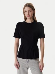 ONLY Top Elena 15368451 Czarny Slim Fit. Czarne topy damskie ONLY, l, bez wzorów, z syntetyku, bez kołnierzyka, bez ramiączek. Za 89.99 zł.