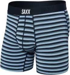 Bokserki męskie szybkoschnące SAXX VIBE Micro Field Stripe - granatowe S. Bokserki męskie Saxx, bez wzorów. Za 157.33 zł.