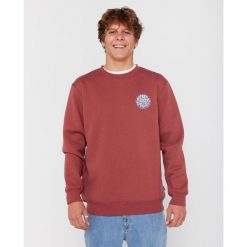 Rip Curl Wetsuit Icon Crew - Apple Butter. Czerwone bluzy męskie Rip Curl, bez wzorów, sportowe, bez ramiączek, bez kaptura. Za 287.00 zł.