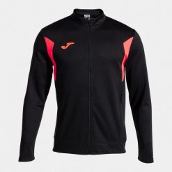 Kurtka z dresu Joma Winner III. Czarne kurtki męskie Joma, m, bez wzorów, z dresówki, sportowe, bez kaptura. Za 288.00 zł.