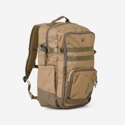 Plecak Solognac Tactical Wild 100 30 l. Brązowe plecaki damskie CAPERLAN, bez wzorów, z materiału, sportowe. Za 129.99 zł.