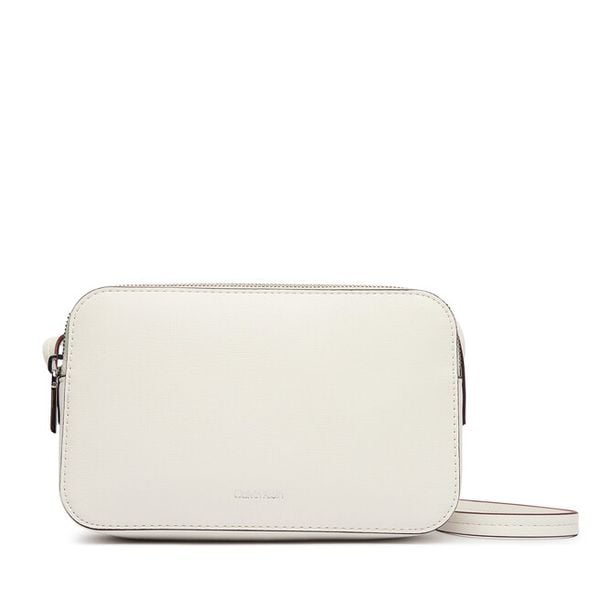 Torebka Calvin Klein. Białe listonoszki damskie Calvin Klein, bez wzorów, bez dodatków. Za 249.99 zł.